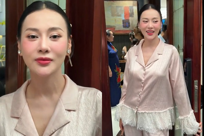 Làm vợ Shark Bình Phương Oanh mặc đồ ngủ cũng sang hơn hẳn ngày xưa