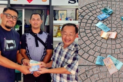 Nhặt được tiền trên phố, ông lão 75 tuổi chờ cả ngày để trả lại