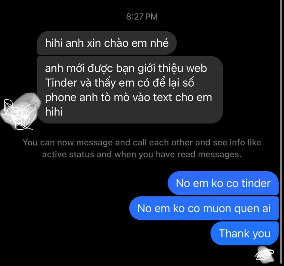 Vợ Đức Tiến nhận tin nhắn khiếm nhã đòi hẹn hò Vợ Đức Tiến nhận tin nhắn khiếm nhã đòi hẹn hò