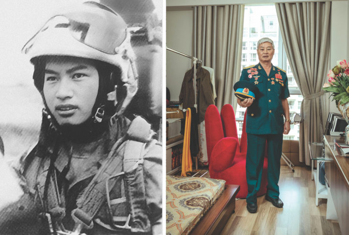 Đại tá, Anh hùng Lực lượng vũ trang nhân dân Vũ Ngọc Đỉnh (sinh năm 1941 tại Thanh Hoá). Thuộc đoàn Không quân Sao Đỏ, ông chiến đấu 8 trận, bắn 12 quả đạn, hạ 6 máy bay Mỹ. Ông là một trong 16 phi công cấp Ace của Không quân. Sau năm 1975, ông là Phó Tư lệnh Sư đoàn Không quân 371, Hiệu trưởng trường Sĩ quan Không quân đến năm 1989. Từ năm 1989, ông là Tổng giám đốc Tổng công ty bay dịch vụ Việt Nam (nay là Tổng công ty trực thăng Việt Nam), Giám đốc Công ty bay Vasco Hàng không Việt Nam, trước khi nghỉ hưu năm 2003.