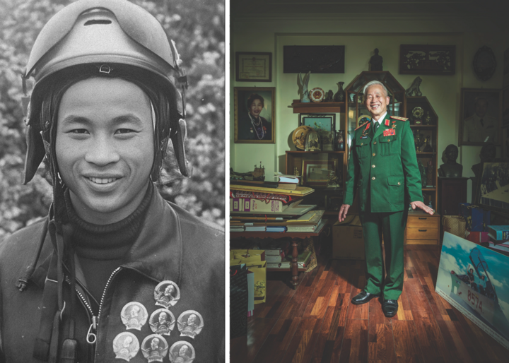 Thượng tướng, Anh hùng Lực lượng vũ trang nhân dân Phạm Thanh Ngân (sinh năm 1939 tại Thái Nguyên). Ông là phi công MiG-17, MiG-21 tại Trung đoàn 921, từng bắn rơi 8 máy bay Mỹ trước khi đảm nhiệm vị trí Sư đoàn trưởng Sư đoàn Không quân 371. Ông giữ cương vị Tư lệnh Quân chủng Không quân năm 1989-1996, Chủ nhiệm Tổng cục Chính trị trước khi nghỉ hưu năm 2002.