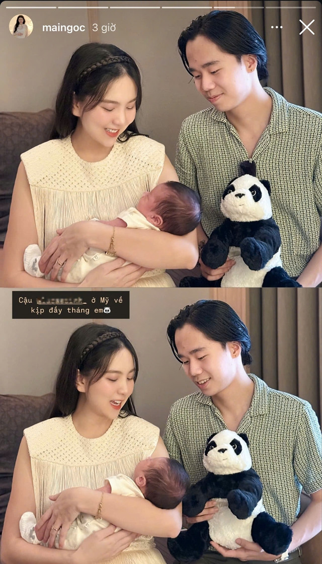 MC Mai Ngọc khoe tiệc đầy tháng chuẩn rich kid của con trai để lộ quan hệ với mẹ chồng