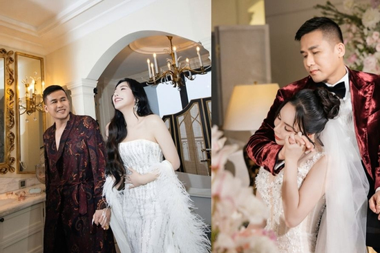 Phú bà showbiz 45 tuổi cưới chồng doanh nhân: 'Em có một trái tim rất thuần khiết'