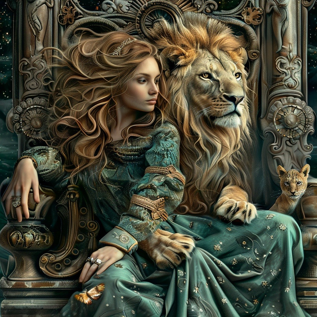 Sức mạnh rực rỡ của Sư Tử Bí mật màu sắc và đá quý định mệnh