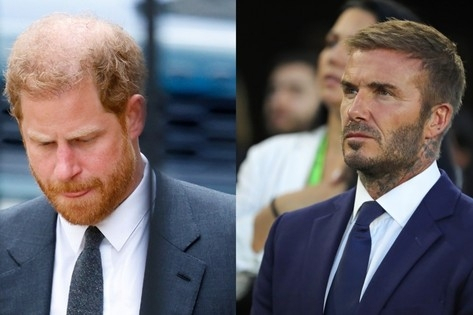 Tình huống không tưởng giữa nhà Beckham với Harry - Meghan