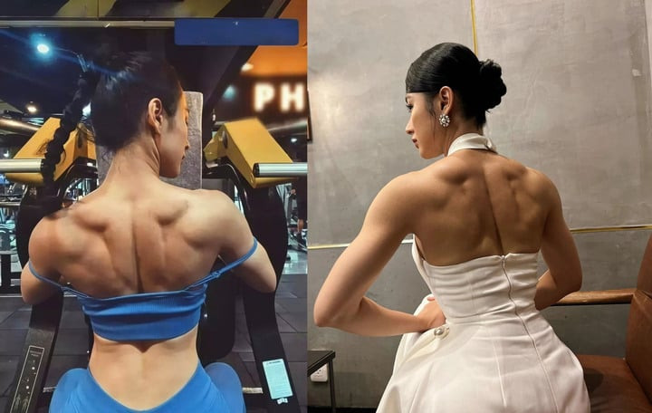 Thân hình ngày càng 'vạm vỡ' khó tin của Angela Phương Trinh Bên cạnh những ý kiến tích cực, một số khán giả cho rằng vóc dáng của Angela Phương Trinh ngày càng