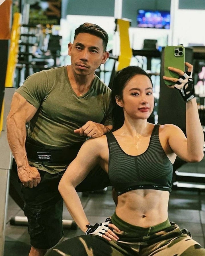 Thân hình ngày càng 'vạm vỡ' khó tin của Angela Phương Trinh Để có thể làm việc năng suất nhiều giờ liên tục, Angela Phương Trinh quyết đinh trở lại với viêc tập luyện.