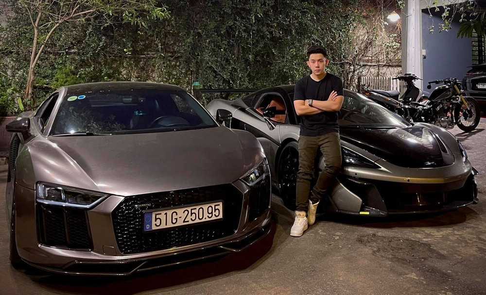 Cận cảnh dàn siêu xe triệu đô của Tống Đông Khuê - hot boy bị người yêu cũ đòi nợ 44 tỷ tong dong khue .jpg