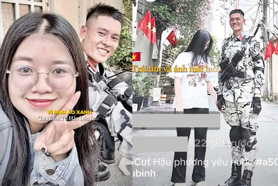 Chiến sĩ đặc nhiệm cao 1m80 có chuyện tình khiến cả MXH sửng sốt sau lễ diễu binh là ai?
