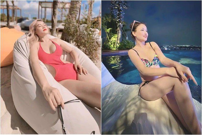 Diễn viên Việt 5 đời chồng mặc bikini khoe sắc vóc ngày càng tươi trẻ ở tuổi 49