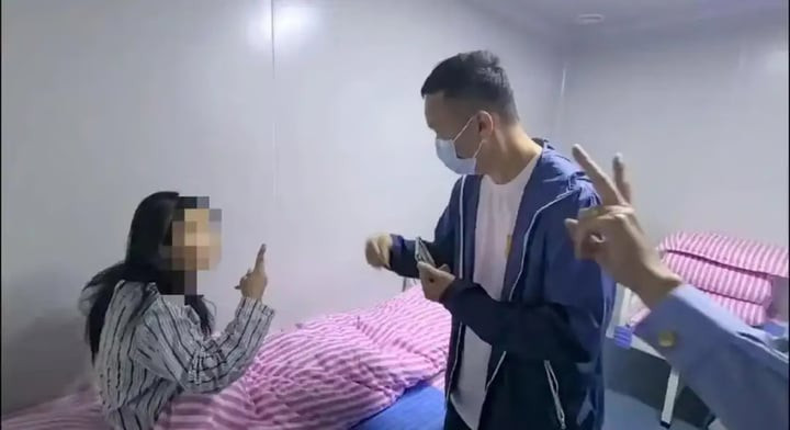 Cơ sở này bóc lột phụ nữ câm điếc, khuyết tật, sử dụng họ để đẻ thuê. (Ảnh: Baidu)