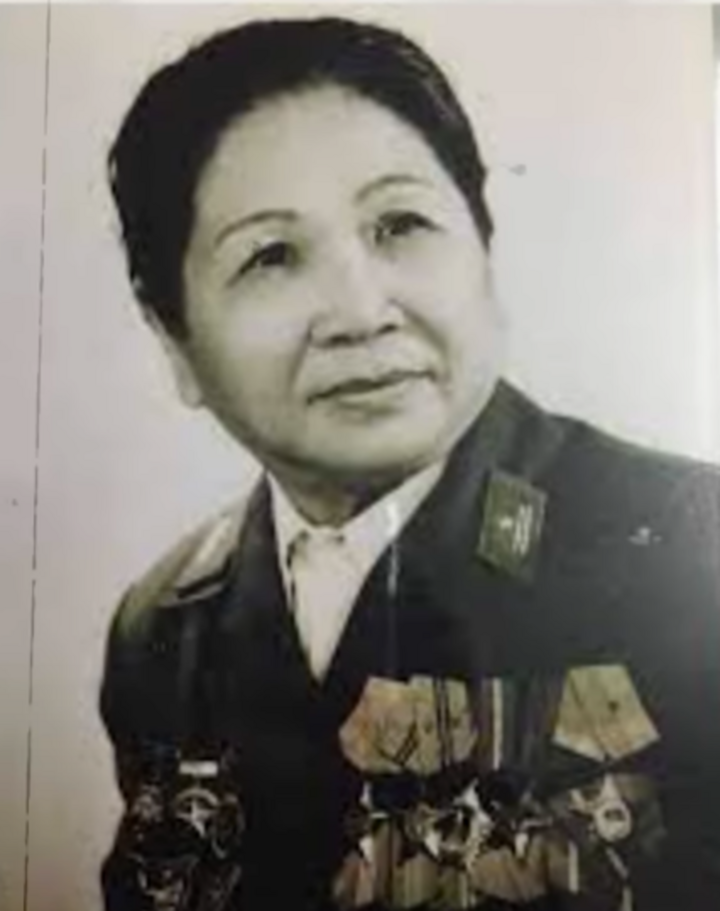 Bà Phấn khi chưa nghỉ hưu.