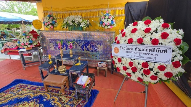 Tang lễ DJ Thái Lan bị sát hại, vứt xác ảnh 1