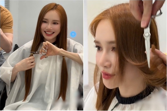 1,1 triệu người chứng kiến Nhã Phương xuống tóc, phản ứng Trường Giang thế nào?