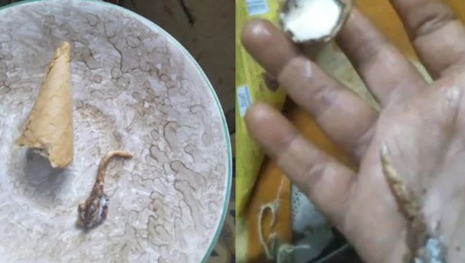 Đang ăn kem, người phụ nữ sốc nặng khi phát hiện thứ