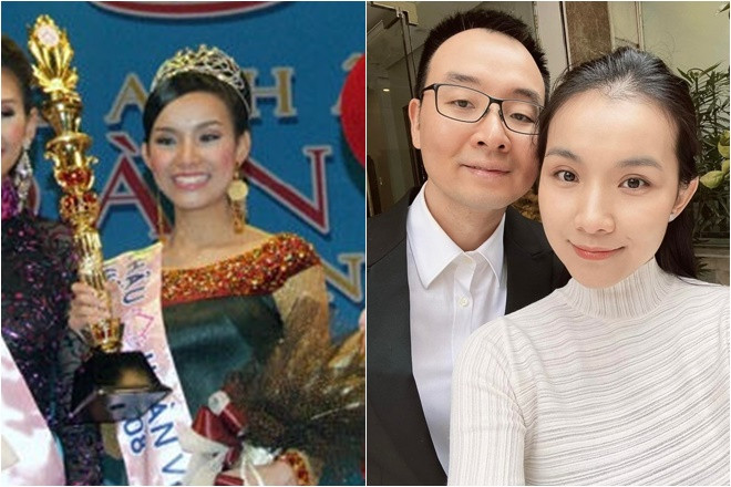 Hoa hậu Thùy Lâm khoe chiều cao gây choáng của gia đình quý tử 14 tuổi đã gần 1m9