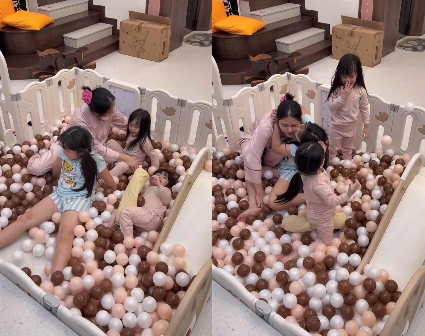 Món quà đặc biệt cố diễn viên Quý Bình gửi tặng các con Vân Trang