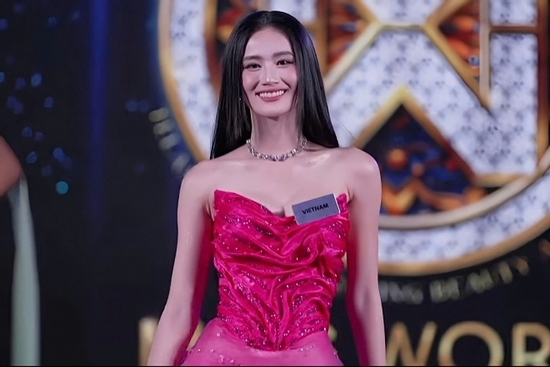 Hoa hậu Ý Nhi trượt top 8 phần thi Top Model ở Miss World 2025
