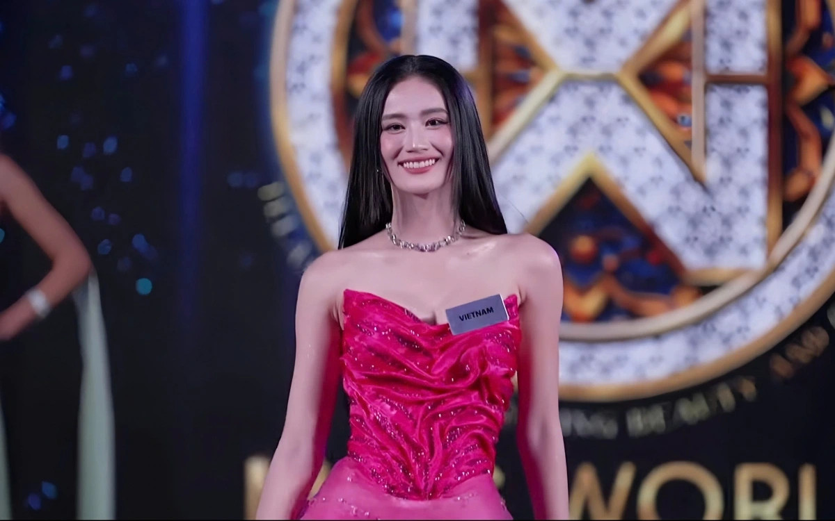 Hoa hậu Ý Nhi trượt top 8 phần thi Top Model ở Miss World 2025 hoa hau Y nhi truot top 8 phan thi top model o miss world 2025 hinh anh 3