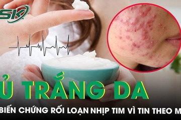 Cô gái nhập viện vì rối loạn nhịp tim sau khi ủ trắng da theo mạng xã hội