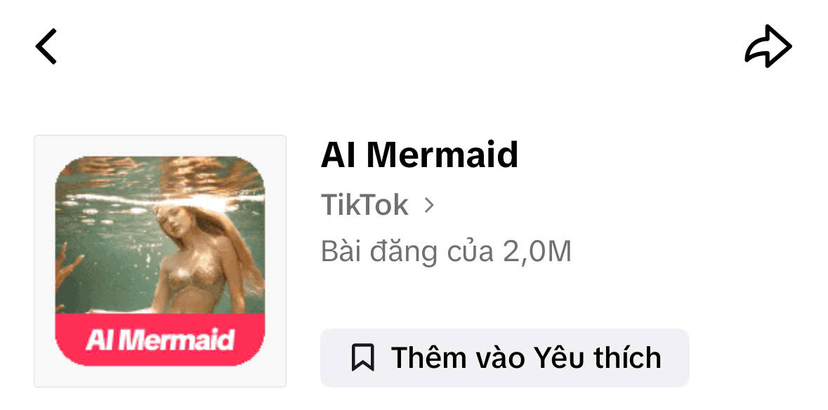 Trend biến hình thành tiên cá AI gây sốt: Từ gái xinh, người nổi tiếng đến tổng tài đều 'bon chen' 7699f80e908f25d17c9e
