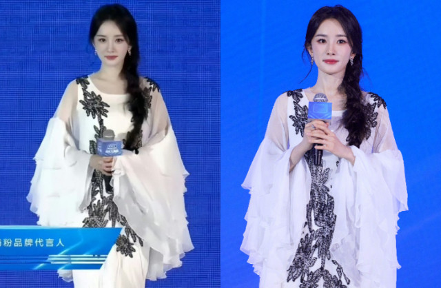 'Đại chiến' cam thường Cbiz: Triệu Lệ Dĩnh phờ phạc khó tin, Angelababy lộ ngực gầy trơ xương, Dương Mịch dư sức chấp cả 2! fotojet 2025 05 26t212949464