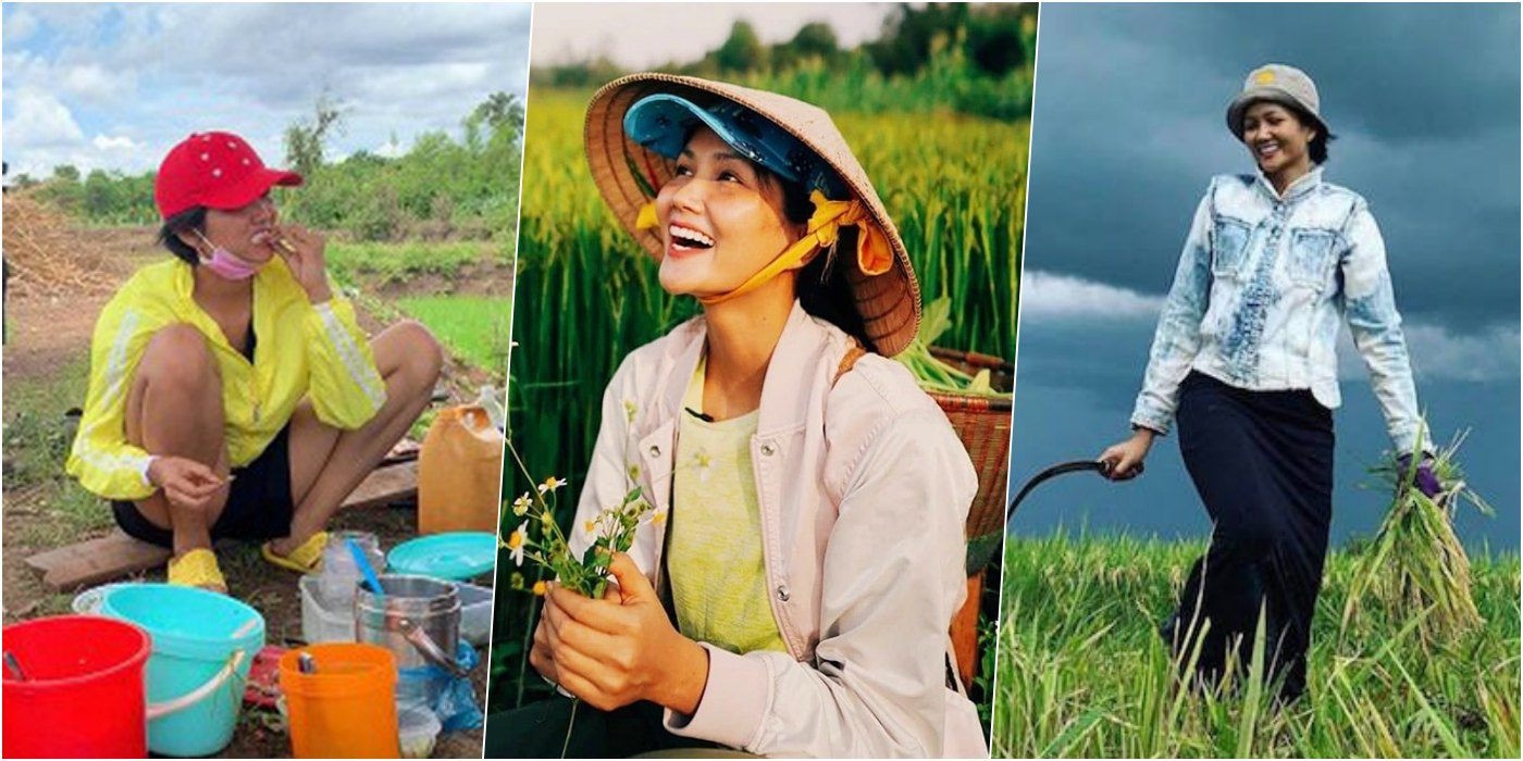 H'Hen Niê bị cư dân mạng nhắc nhở vì vẻ ngoài 'luộm thuộm như bà thím' khi ở quê HHen Niê bị cư dân mạng nhắc nhở vì vẻ ngoài luộm thuộm khi ở quê