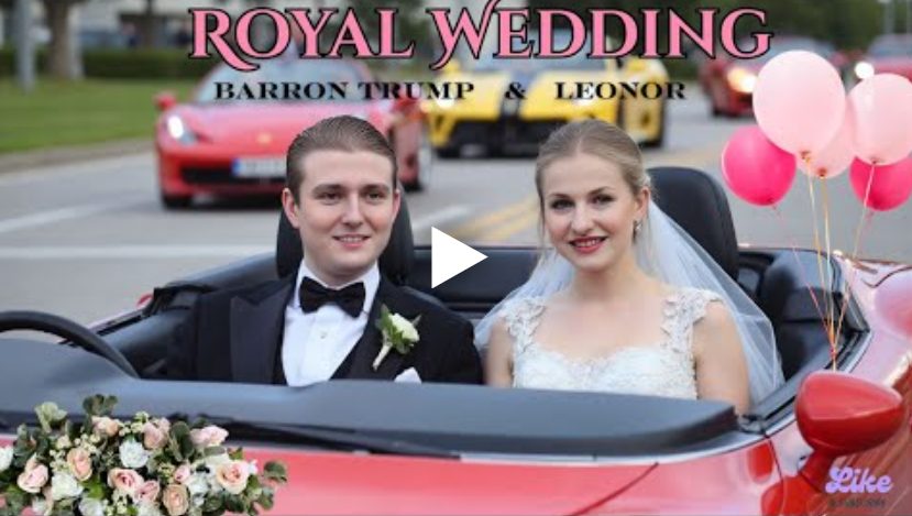 Rộ video cậu út nhà Tổng thống Donald Trump kết hôn- Ảnh 1.