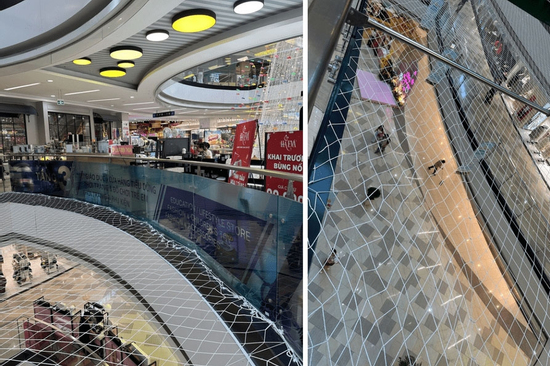 Phát hiện chi tiết ở tấm lưới tại Vạn Hạnh Mall mà ít ai nhắc đến