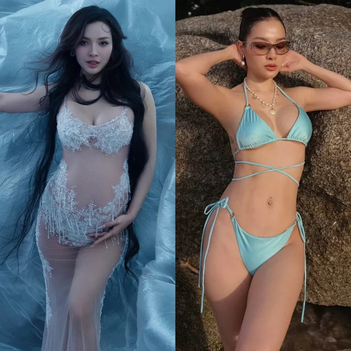 Vòng eo từ 0 lên 11 của Phương Trinh Jolie sau vài tháng sinh con thứ 3