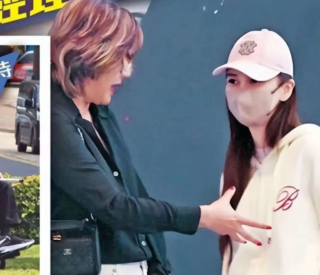 Angelababy bị mắng trên phố ảnh 1