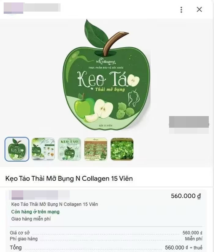 Hé lộ nguồn thu khổng lồ của Ngân Collagen từ 2 sản phẩm giảm cân đang bị cơ quan chức năng sờ gáy