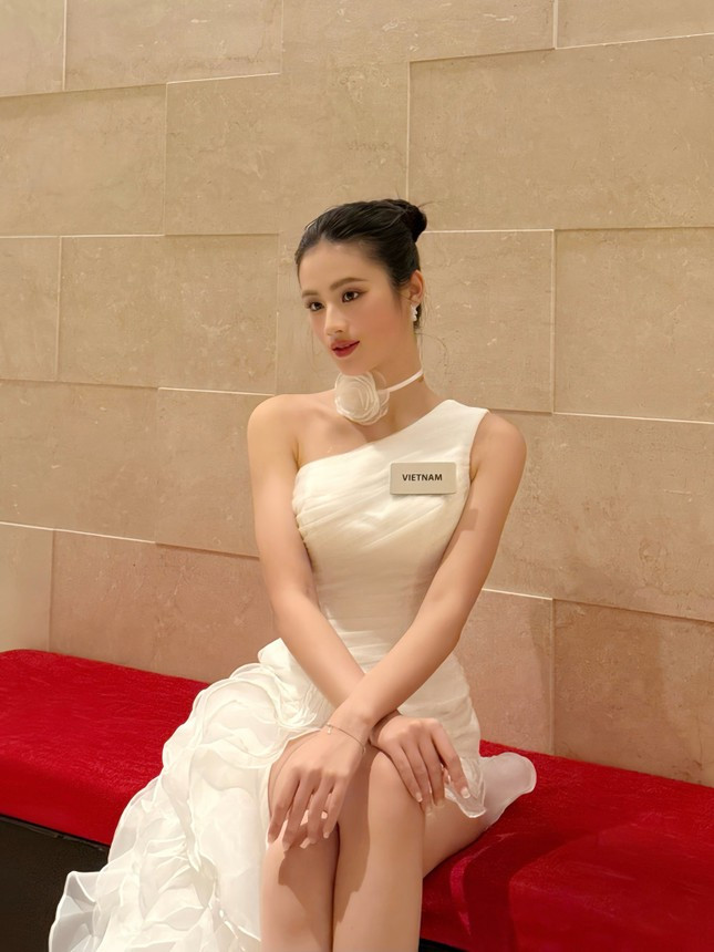 Ý Nhi phản hồi về sự cố phạm quy ở Hoa hậu Thế giới ảnh 1