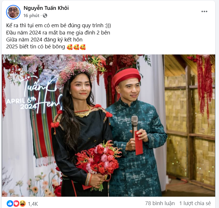 Chồng HHen Niê nói gì trước thông tin cưới chạy bầu