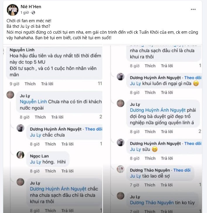 HHen Niê đáp trả gây sốc về tin đồn đi khách khẳng định em còn trinh
