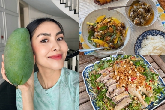 Học Tăng Thanh Hà cách làm 2 món gỏi bình dân, nguyên liệu dễ tìm, cực ngon cho dịp nghỉ lễ