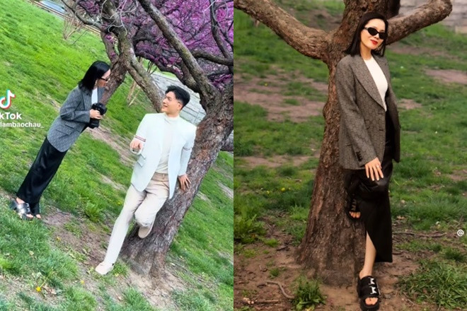 Tình trẻ 'thị phạm' Lệ Quyên cách tạo dáng chụp hình khiến dân mạng cười ngất Tình trẻ thị phạm Lệ Quyên cách tạo dáng chụp hình khiến dân mạng cười ngất