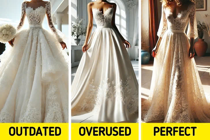 8 mẫu váy cưới cổ điển đang thịnh hành năm 2025 - Ảnh 4