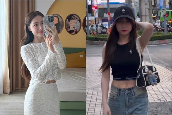 Hòa Minzy để lộ vết rạn bụng nhăn nheo rõ mồn một sau 4 năm sinh bé Bo