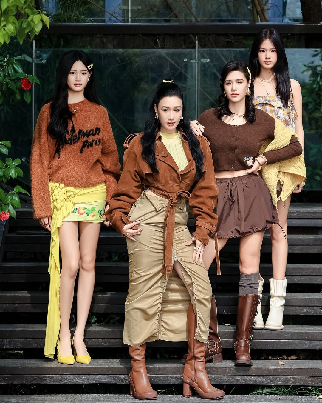 in hangzhou for the red gala with my 3 daughters what an amazing experience and they are talker than me now im so proud