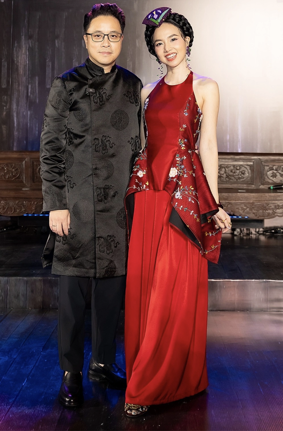 Váy áo cách tân được Đinh Ngọc Diệp tích cực lăng xê- Ảnh 2.