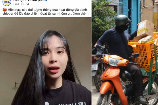 1,5 triệu người xem 1 nữ nghệ sĩ xuất hiện trên trang Thông tin Chính phủ vì bị lừa đảo liên quan đến ship hàng