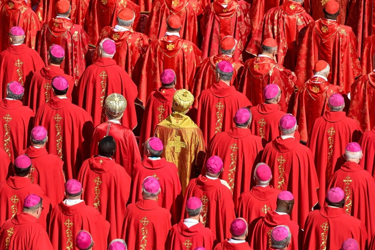 Mật nghị bầu Giáo hoàng. Ảnh: EFE/EPA