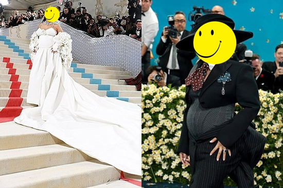 Sao hạng S đình đám 2 lần gây sốc khi công bố có bầu trên thảm đỏ Met Gala