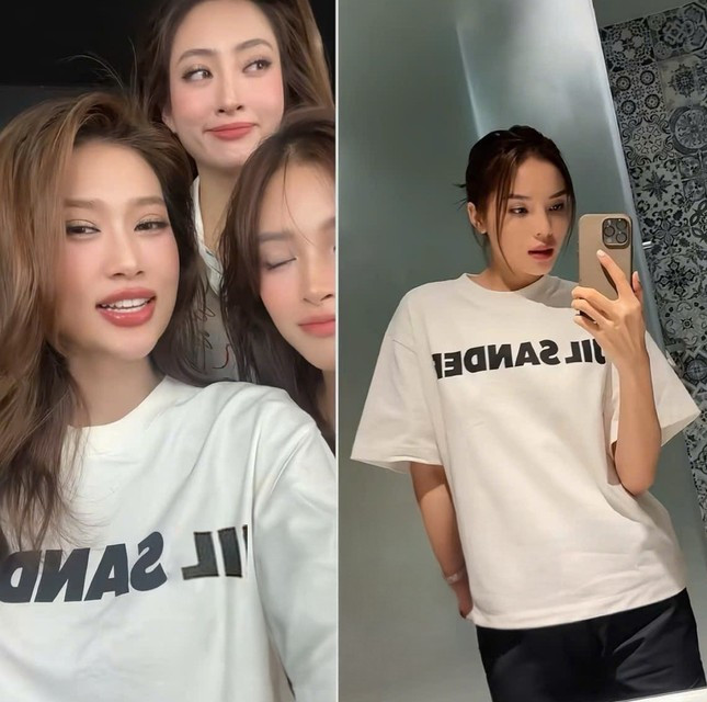 Từ trang phục đến phụ kiện, đôi bạn thân Kỳ Duyên - Thiên Ân có cực nhiều đồ đôi, đồng điệu Từ trang phục đến phụ kiện, đôi bạn thân Kỳ Duyên - Thiên Ân có cực nhiều đồ đôi, đồng điệu - Ảnh 3.