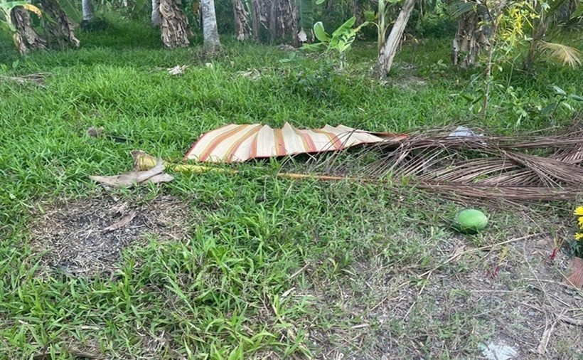 Khu vực phát hiện thi thể nạn nhân. Ảnh: Tuổi Trẻ