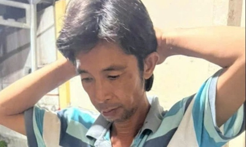 Võ Phước Điệp lúc bị bắt. Ảnh: VOH