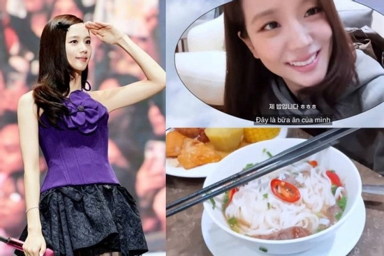 Jisoo (BLACKPINK) suýt tiếc hùi hụi vì món Việt này nhưng phút chót lại được thưởng thức ngay tại sân bay Hà Nội