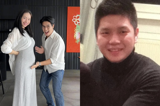 Ngô Thanh Vân mang thai nhưng ông xã Huy Trần tăng 12kg gây choáng