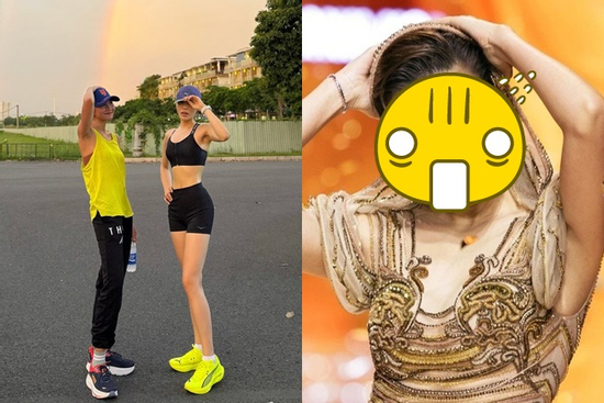 Chị đại đình đám Vbiz thoát 'kiếp nạn' chạy bộ với Kỳ Duyên, body nét căng muốn dìm cũng khó